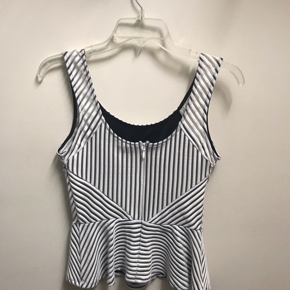 BEBE Peplum Tank - Like New - Worn 2x - Picture 3 of 5